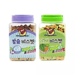 [퍼니메이커]도기맨 비스켓(SS) 850g 바삭한 강아지 쿠키간식 칭찬 애견간식 훈련간식 강아지과자 애견비스
