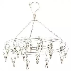 (제품선택 원형 20P 라이너)스텐 빨래집게 건조대 원형20P 라이너 양말 속옷걸이