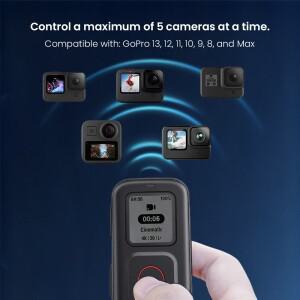 오리지널 풀 모델 유니버설 스마트 와이파이 컨트롤 리모컨 고프로 MAX 히어로8 카메라 액세서리