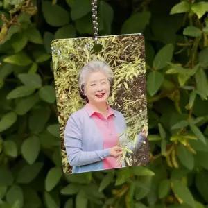 사진 액자 수목장 꾸미기 추모 장식품 야외 납골당 인화 포토 소형