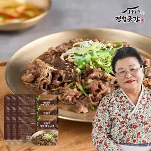 정성곳간 강순의 명인의 국내산 버섯파불고기 300g 9팩