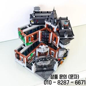 수용소 빌딩  모델 DIY 창의적인 아이디어 건축 벽돌 컬렉션 14세 이상를위한 장난감 크리스마스 선물