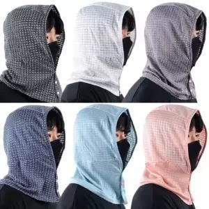 후드형 페이스커버 메쉬 넥스카프 목 얼굴 햇빛가리개