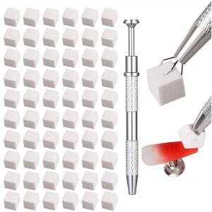 브르 네일 전문 잡아 소프트 아트 액세서리 스폰지 손톱 도구