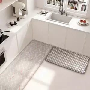 두꺼운 국산 PVC 주방 발매트 푹신한 3cm 리빙매트 30T 싱크대앞 말랑한발매트