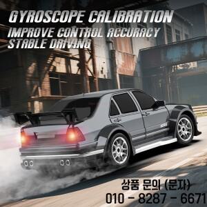 골프 GTI 1:43 스케일 원격 제어 드리프트 레이싱 카 비례 조정 가능한 자이로 스코프 4 륜 구동 소형 장난