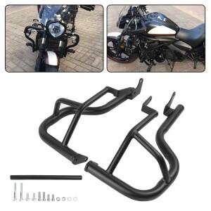 [호환품]카와사키 불칸 S 650 -2024용 바이크 오토바이 블랙 하이웨이 엔진 가드 크래시 바 프레임 프로텍