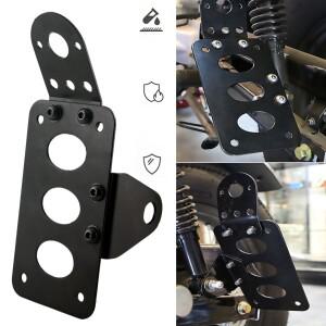 [호환품]바이크 오토바이 7/8인치 22mm 번호판 홀더 브래킷 사이드 마운트 할리 스포츠스터 보버 초퍼용