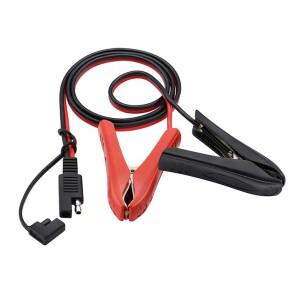 악어 클립 SAE 커넥터 퀵릴리즈  연결 해제 자동차 태양광 충전 익스텐션 케이블