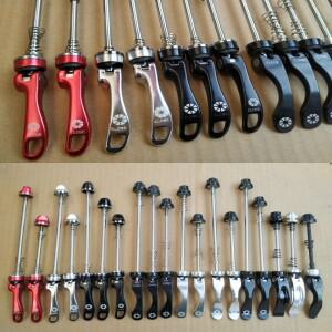 접이식 자전거 허브 퀵 릴리스 레버 O.L.D 로드  다혼 74mm 100mm 135mm