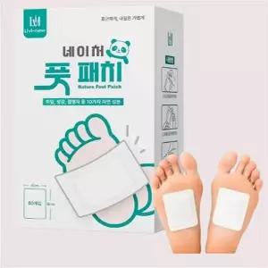 독소패치 발바닥 다리붓기 홈케어 풋패치 릴렉스 힐링 건강 60개입