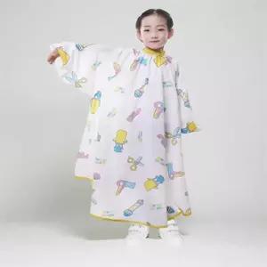 아기 머리 자르기 이발기 유아용바리깡 어린이 커트보 소매형 가운