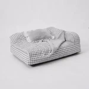 이불달린 소형펫용 푹신 침대 쇼파 대형 U135398 방석