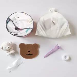 아기 머리 자르기 이발기 유아용바리깡 어린이 미용 가운 헤어 셀프키트