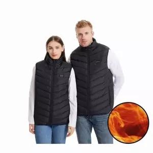 내장 겨울 열선 남녀 조끼 발열 패딩조끼 방한 온열