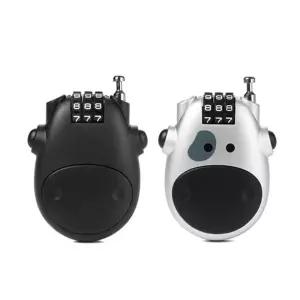 캐릭터 와이어 자물쇠 비밀번호 도난방지 자전거 퀵보드 여행가방