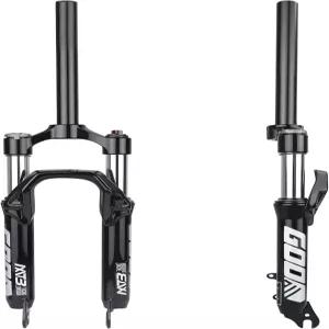 산악 자전거용 FOMAS 20인치 전면 서스펜션 포크 28.6mm 스트레이트 튜브 퀵 릴리스 9mm