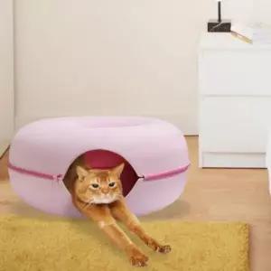 [콩심팥심]고양이 도넛 하우스 캣 타운 동굴집