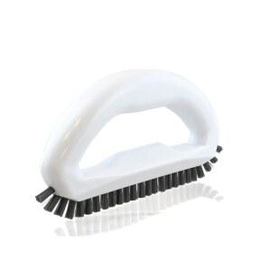 튼튼한 나일론 브리스틀이 있는 그라우트 브러시, 바닥, 모서리, 타일, 샤워기, 욕조, 타일 및 기타 표면을 청소하는 헤비 듀티 핸드 스크럽 브러시