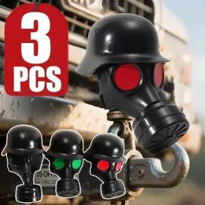 견인장치 13개 트레일러 히치 커버 견인볼 캡 콘센트 보호대 참신 3D 눈 먼지 방지 차량용 트럭 SUV 견인