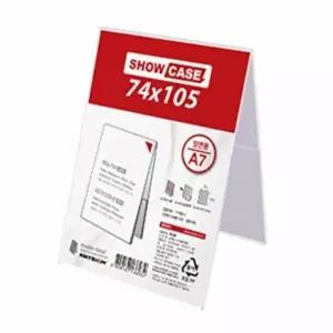 아크릴꽂이 A7 쇼케이스 메뉴홀더 가격표꽂이 스탠딩 (KYR-WFJG6LB)