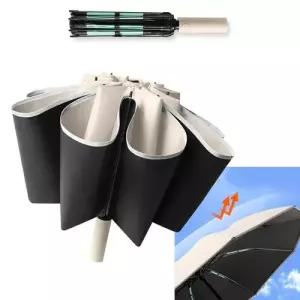 자동 3단 거꾸로 우산 자외선차단 우양산 아이보리 WEE0E94