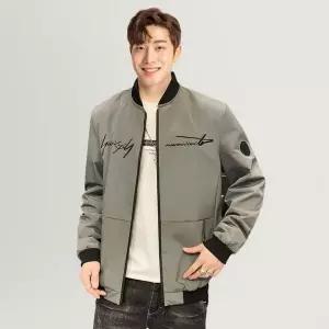 [골드스마일]윈드브레이커 남성 항공 점퍼 봄 간절기 바람막이 자켓 봄버 재킷