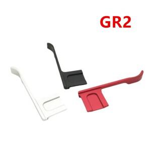 호환 GR 2 3 RICOH II 파나소닉 GX8 카메라 엄지손가락용 금속 핫슈 그립 커버