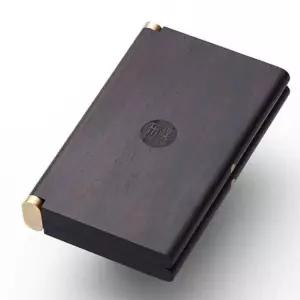 나무 담배 케이스 파우치 선물용 휴대용 보관함 슬림형