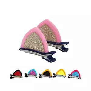 고양이머리삔 기획상품 머리핀 헤어삔 머리핀 추천 코스튬 코스프레 귀 스팽글 헤어핀 고양이귀 파티분장