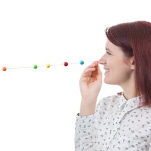 브록 스트링, 시력 융합 부족 훈련 도구로 눈 근육 강화, 집중력 운동 및 민첩성 향상