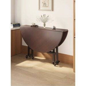 벽걸이 원목 책상 낮은 고무나무 입식 아라타 접이식 침대책상 원형 벽선반 우드 선반