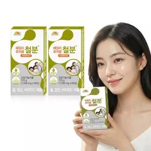 [비타민뱅크]패밀리츄어블 철분 크랜베리맛 90정 X2개