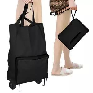 ( )초소형 핸드카트 바퀴 파우치 쇼핑카트 마트카트 장바구니카트