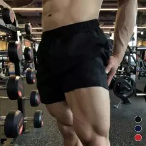 여름 운동용 남성 3부 트레이닝 반바지