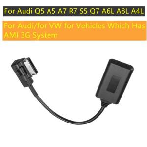 MMI 3G 인터페이스 Bluetooth 모듈 Audi 호환 VW 라디오 스테레오 차량용 무선 A2DP 오디오 입력 용 AUX 수