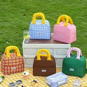 숫자손잡이보온보냉백 도시락가방 보냉백 보냉가방