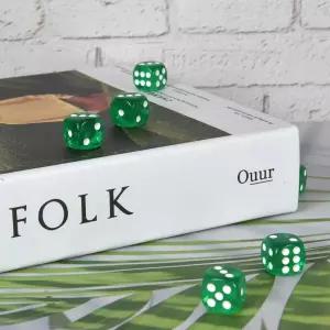 투명 주사위 게임 보드게임 미니 색깔