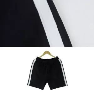 [골드스마일]남녀공용 굵은라인 5부 트레이닝 반바지 운동복 여성용