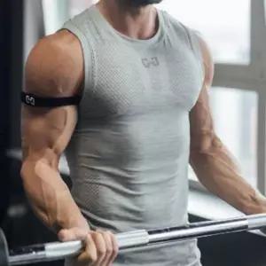[골드스마일]남성 헬스용 근육핏 나시 트레이닝 티셔츠 스포츠웨어