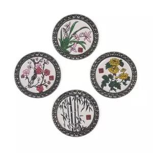 [골드스마일]사군자 볼마커 매화 난초 국화 대나무 골프 용품