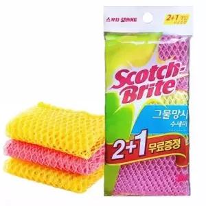 주방용 망사 설거지 수세미 셀프클린 주방용품