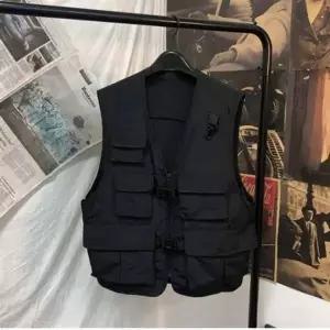 [셀러에이드]여름용 루즈핏 남녀공용 캐주얼 조끼 외투