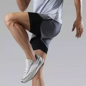 [셀러에이드]남성용 쿨 이중 레깅스 반바지 크로스핏 운동 팬츠 헬스 스포츠웨어
