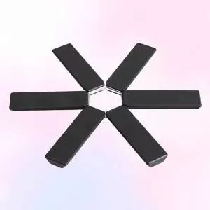 WL 폴딩 접이식 냄비받침 주방 생활용품 블랙 컵받침