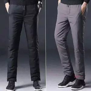 남성 방한바지 0부터 배달 패딩바지 6사이즈 오리털 겨울 라이딩 골프ssu731