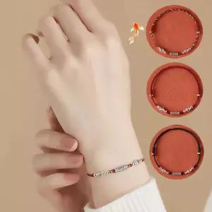 순은도금 잉어 물고기 매듭 팔찌 출세 합격 행운 소원성취 선물 남여공용