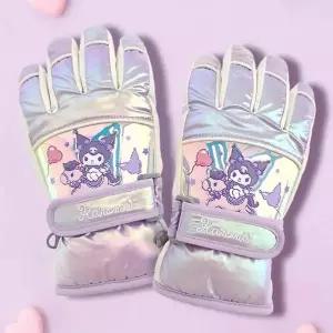 오로라 방한장갑 니트 유아 손가락 장갑 스키 아동 어린이 털 겨울