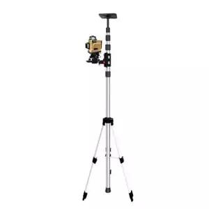 레벨기 거치대 3m 삼각대 브라켓 막대 수평 고정봉