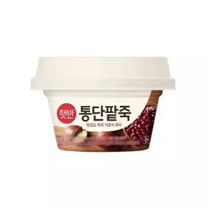 햇반 통단팥죽 267g x 12개